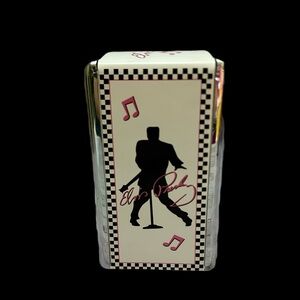 Elvis Presley Checkered Table Linen Napkin Holder